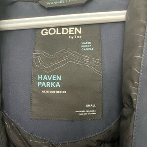 TNA Golden Haven Parka - Navy Blue